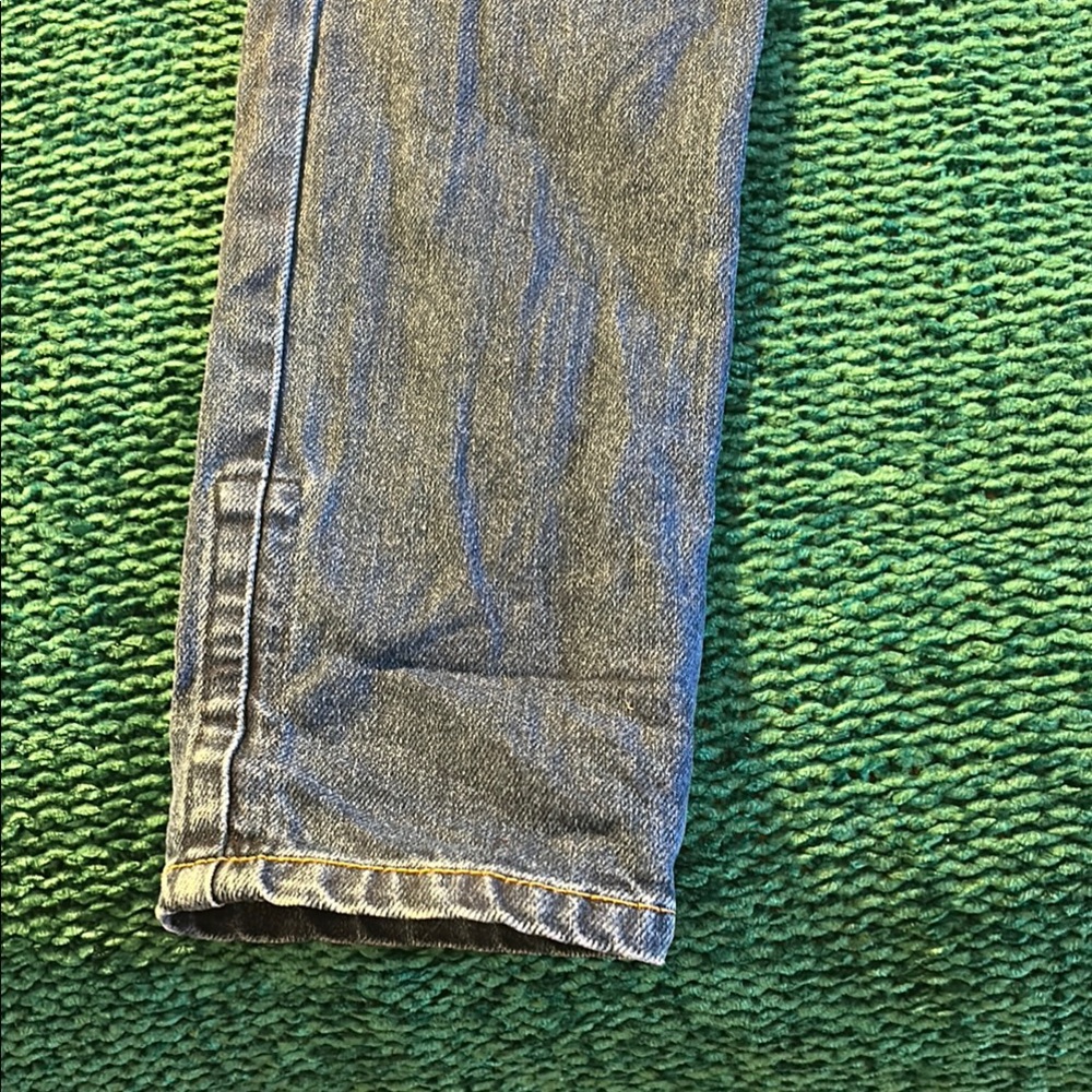 Gucci Blue Jeans with Red Heart Accent - Picture 7 of 16